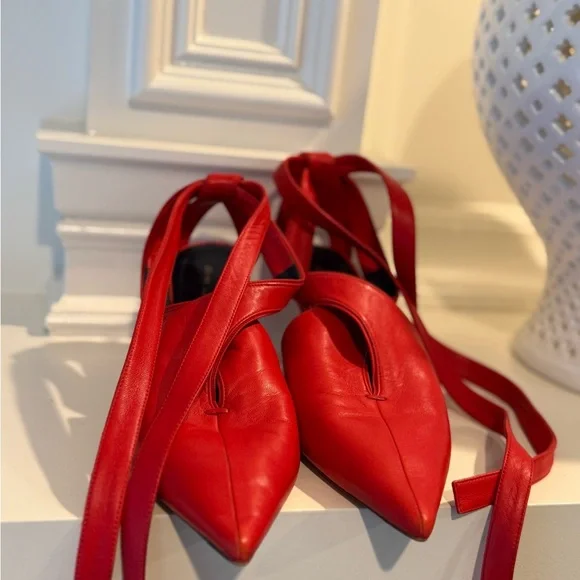 Chic Red Women's Shoes - Picture 6 of 17